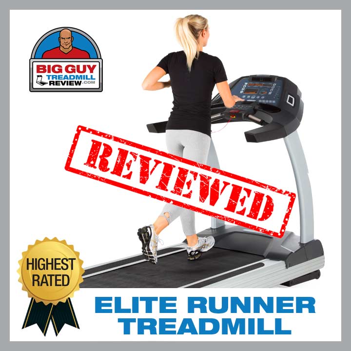 3G Cardio Elite Runner Treadmill wins Big Guy Treadmill Review 2023 Highest Rated Award