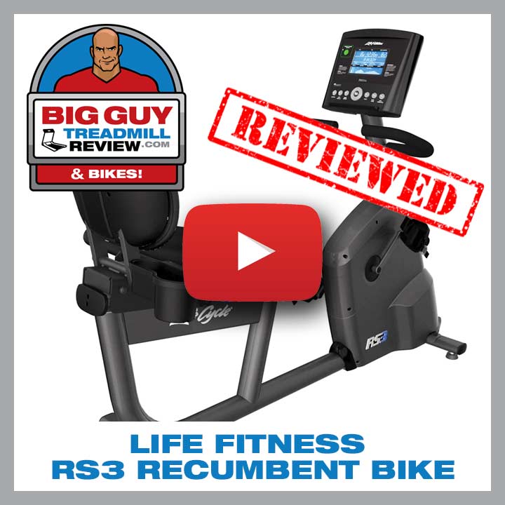 Nautilus R618 Recumbent Bike Product Review from BigGuyTreadmillReview.com  